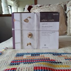 Allen + Roth Tub & Shower Faucet "Brushed Bronze" Brand New