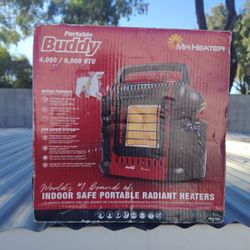 Mr Heater, Indoor Safe Portable Radiant Heater.