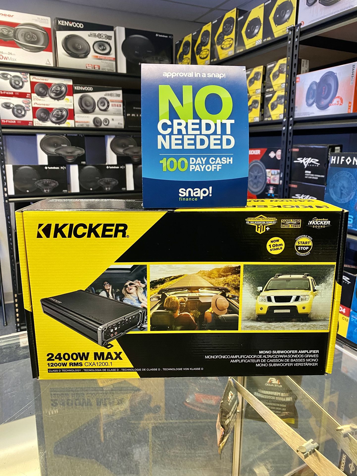 New Kicker 2400 Watts Max Monoblock Car Audio Bass Amplifier ✅ 🔥
