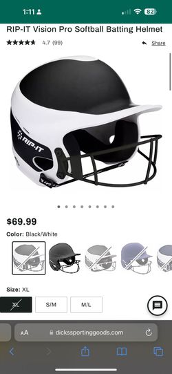 Softball/baseball Helmet