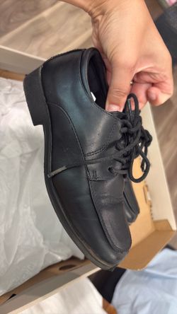 Boys Black dress shoes  13