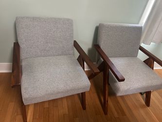 2 Grey Chairs