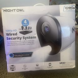 Wired Security System Brand New Still In Box