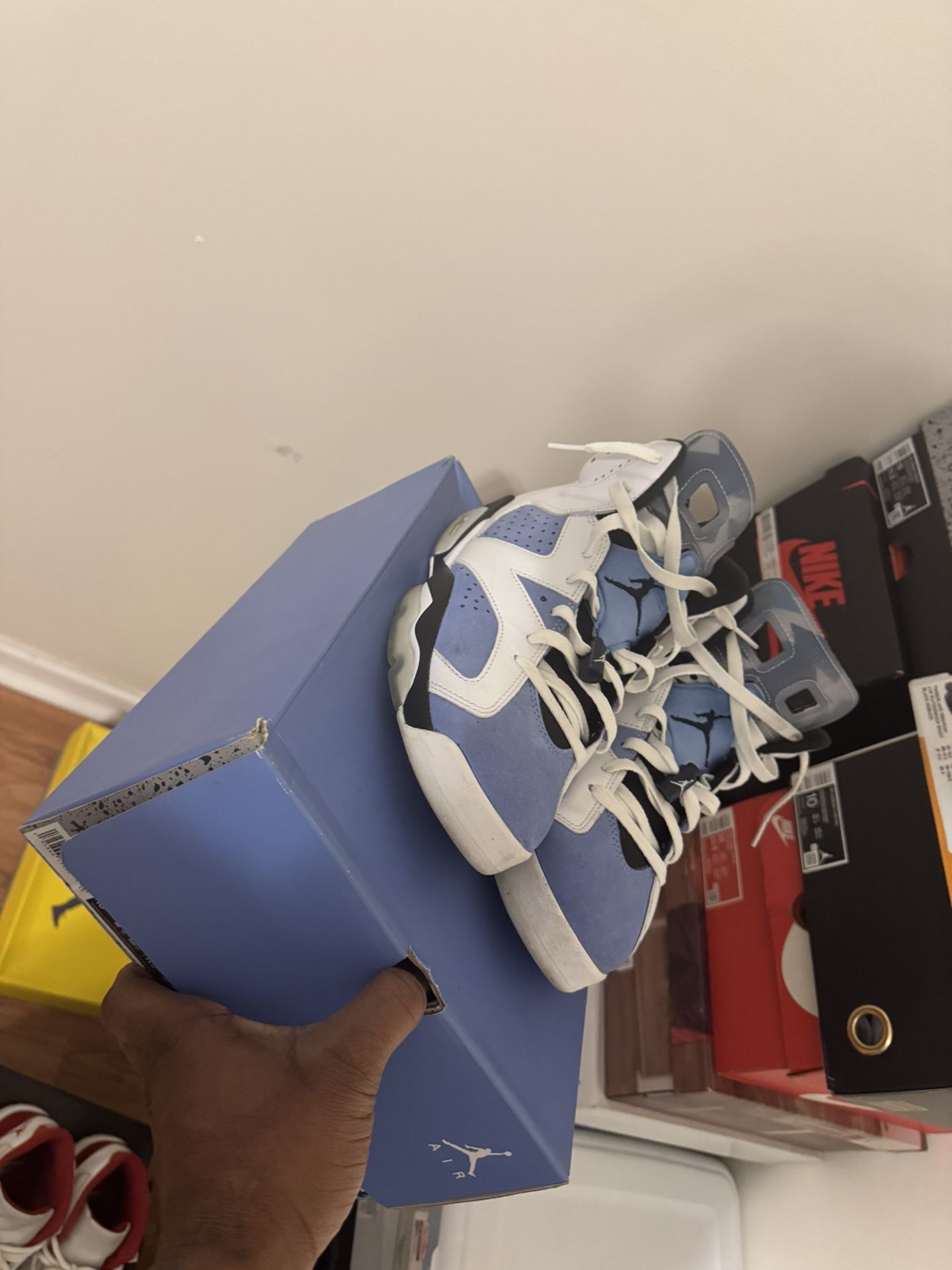 2 Pair Jordan 1s Jordan 6s