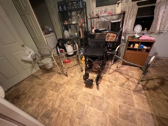 Wheelchair, Walker, potty