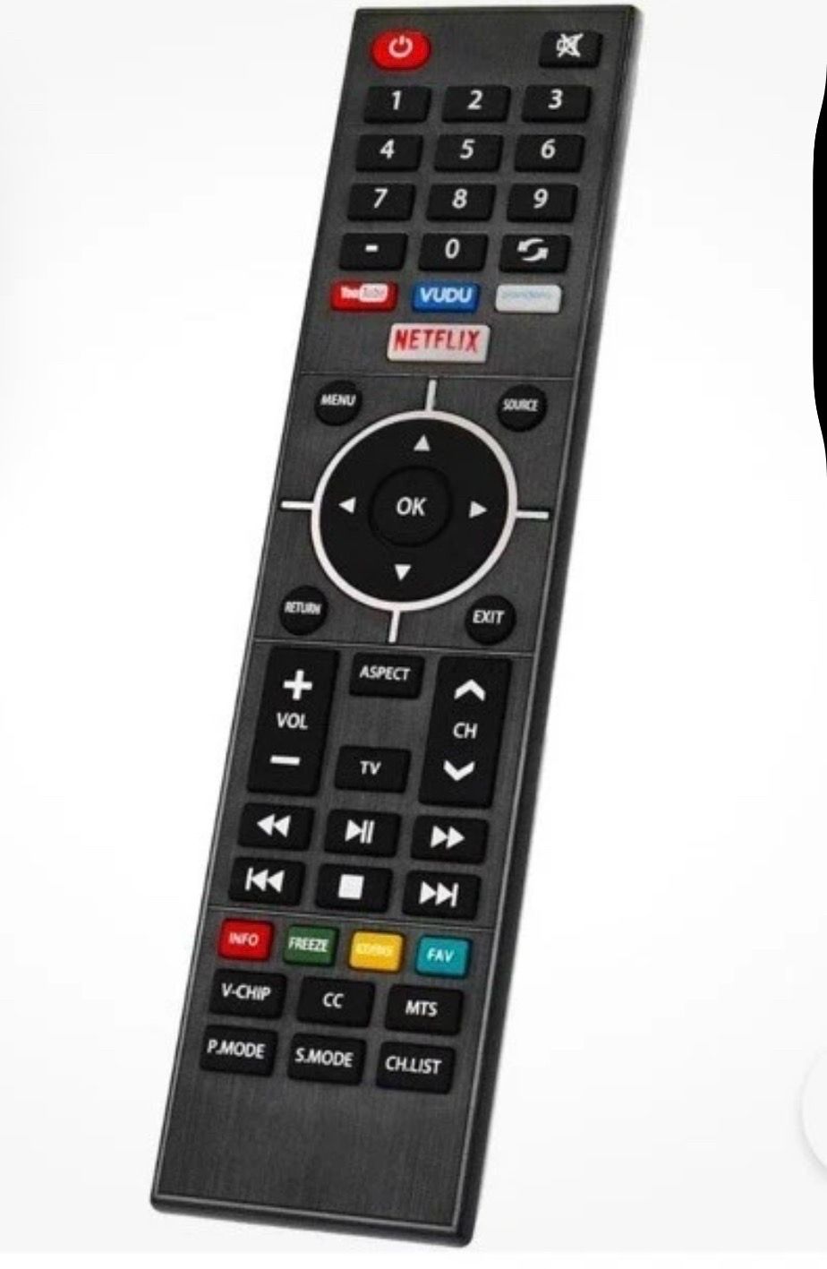 New Remote fit for Element TV ELST5016S ELST4316S E2SW5018 E2SW3918 E4SW5518