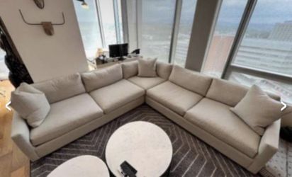 West Elm Harmony Modular 3-Piece L-Shaped Sectional - $1,250