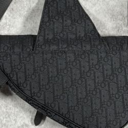 Dior saddle bag brand new all black