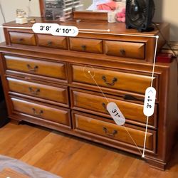 Dresser And Night End Table 