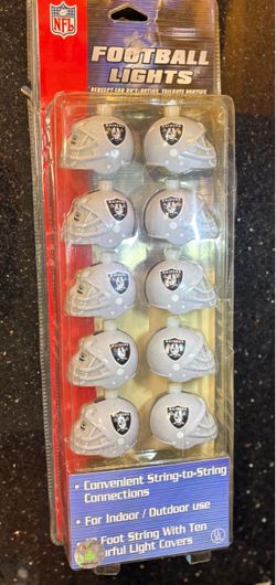 Vintage Raiders Helmet String Lights