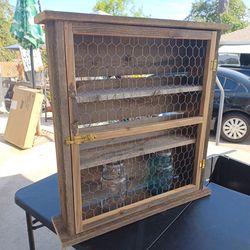 Antique cabinet/cupboard.