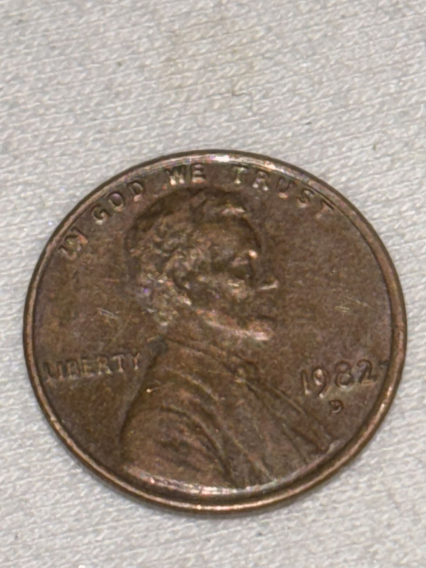 1982 D Bronze Penny Rare 