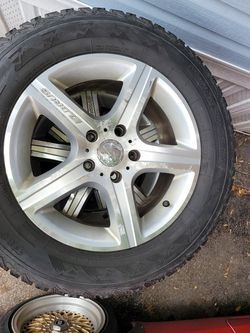 Rims and tires 5 lugs