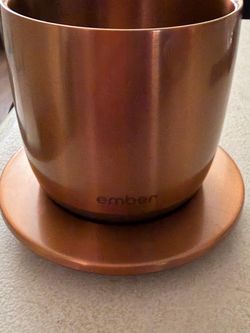 Ember Mug with Charging Coaster – Copper