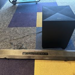 SONY SOUND BAR WITH SUB $50