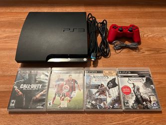 Sony PlayStation 3 Console with 4 Games