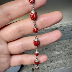 Lady Bug Bracelet