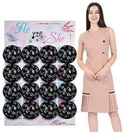 HABILE Gender Reveal Party Supplies,Confetti Balloons Games Decoration Poppers Backdrop