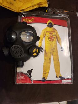 Spirit Biohazard Unit Halloween Costume Adult Medium