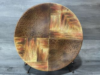 Decorative Plate And Vase Set