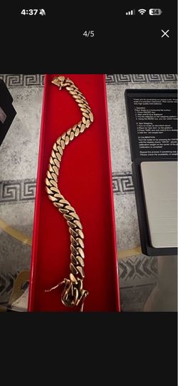 10 MM 10K bracelet 8.5 please read the description and pictures