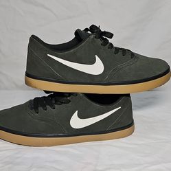 Nike SB Check Sequoia/White-Gum Light Brown Skateboarding,  Shoes Men's 9 Medium