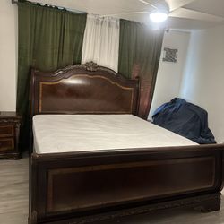 Bobs Furniture King Size Bed 