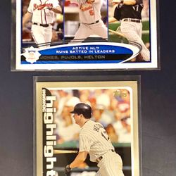 Todd Helton HOF 2 Cards