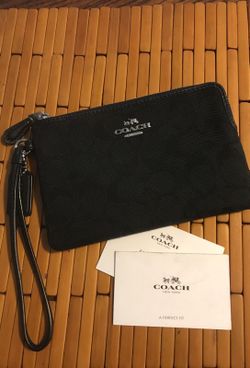 Coach wrist bag