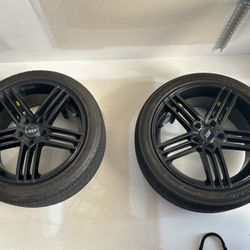 Four 18 in. Tires And Rims
