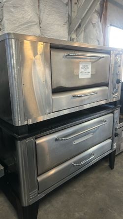 Double Deck Stone Pizza Oven