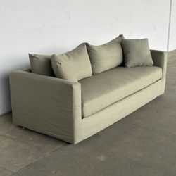 Crate And Barrel Willow Slipcovered Sofa -Delivery Available