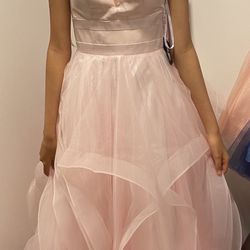 Pink Prom Dress Size 0
