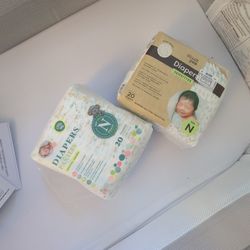Free new born Diapers 