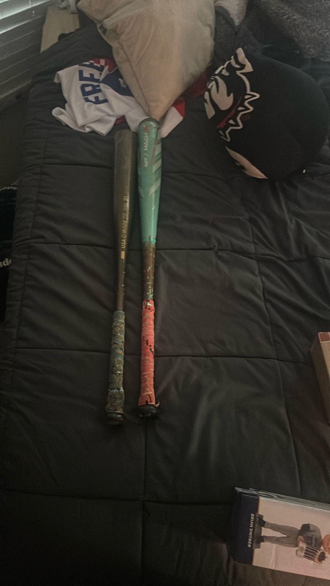 2 used bats