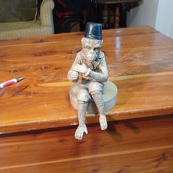 Monkey  Resin  FIgurine