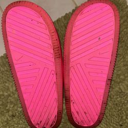 Pink Nike Slides Men’s 8 