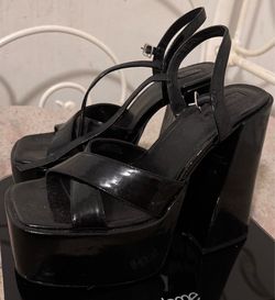 Black Platform Heels