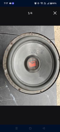 Old school Rockford 10" subwoofer