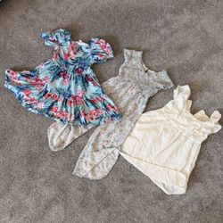 Girls’ Toddler Outfit Set – Dresses & Jumpsuit