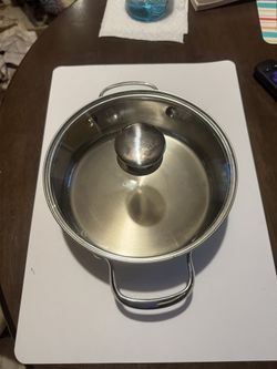 Wolfgang Puck Bistro 8” Casserole Pan. 18/10 Stainless 