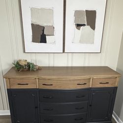 Buffet/credenza/media cabinet, black