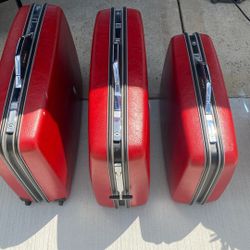 Vintage Samsonite silhouette luggage  3 Piece 