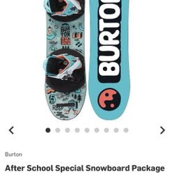 Burton After School Special Snowboard Package – 2026 – Kids’ 100cm
