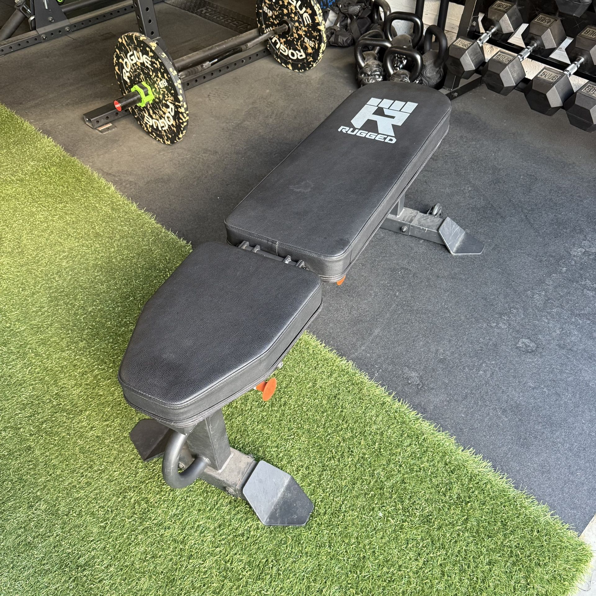 Rugged Fitness Adjustable Bench 