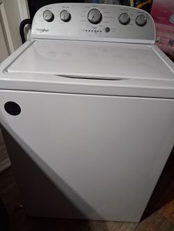 Whirlpool washer works great cash only in great condition