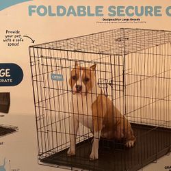 New In A Box Foldable Large Dog Create  42 Inches 