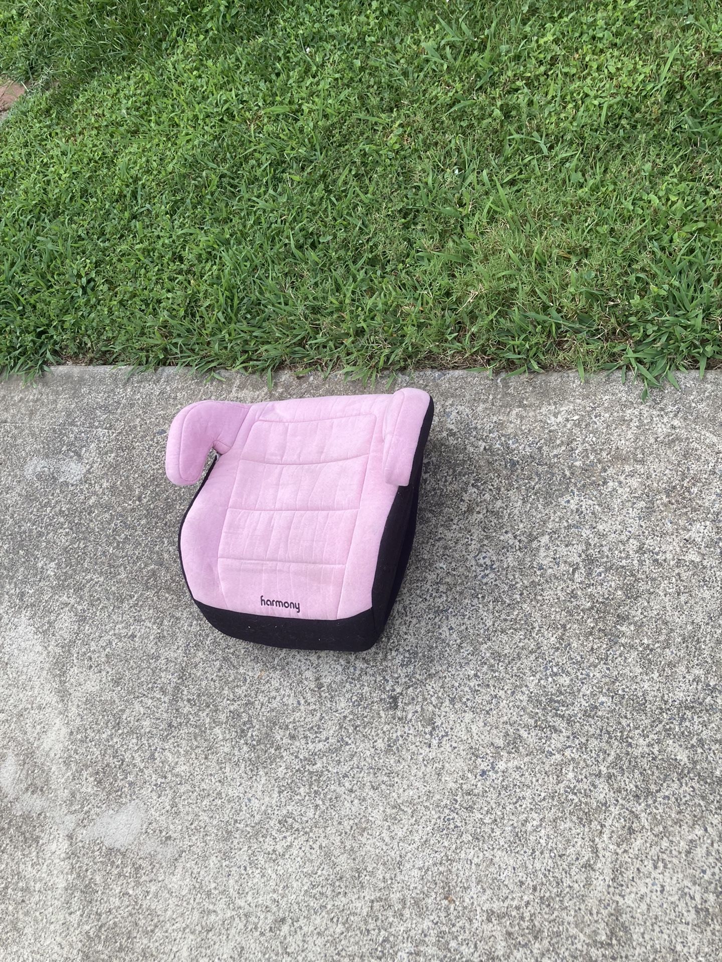Booster Seat Pink And Black Base Seat 