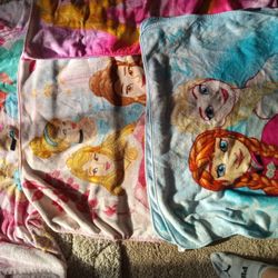 Kids Disney Princesses Thin Blankets