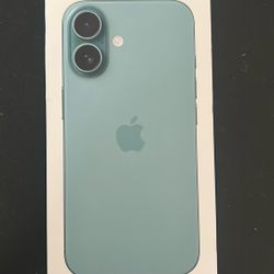 iPhone 16 Teal 